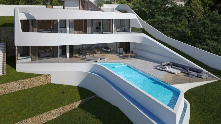 Villa de 4 dormitorios en Zona Altea Hills, Spain No. 30821 № 5