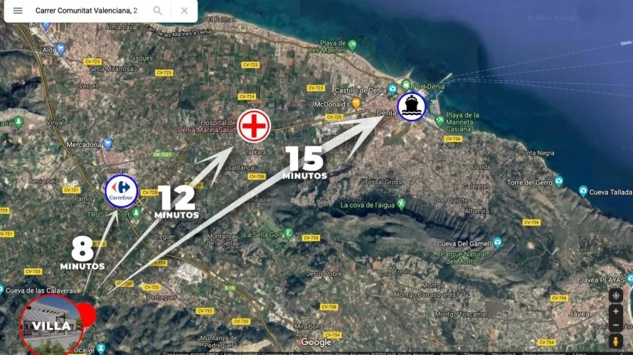 Villa de 3 dormitorios en Pedreguer, Spain No. 30835 № 7