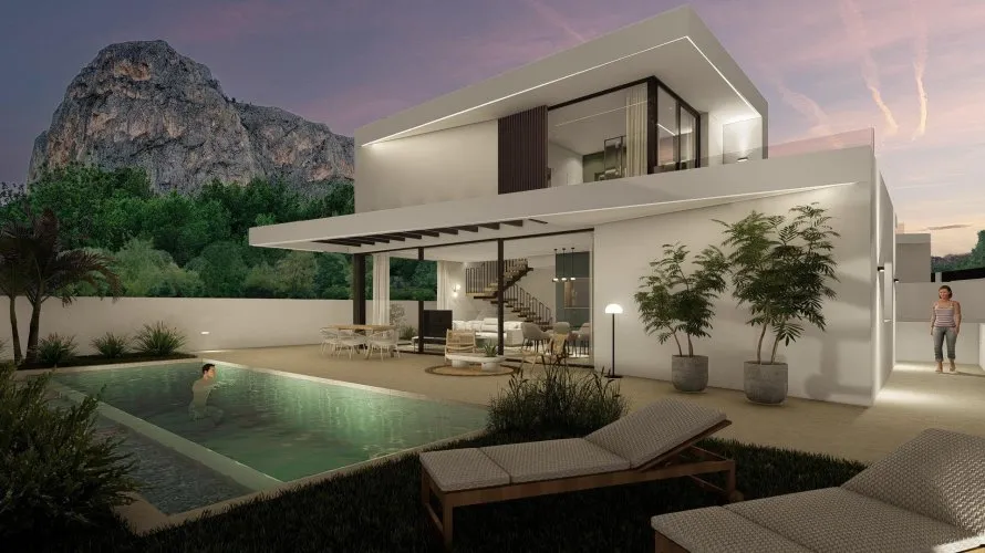 Villa de 3 dormitorios en Polop, Spain No. 30984 № 8