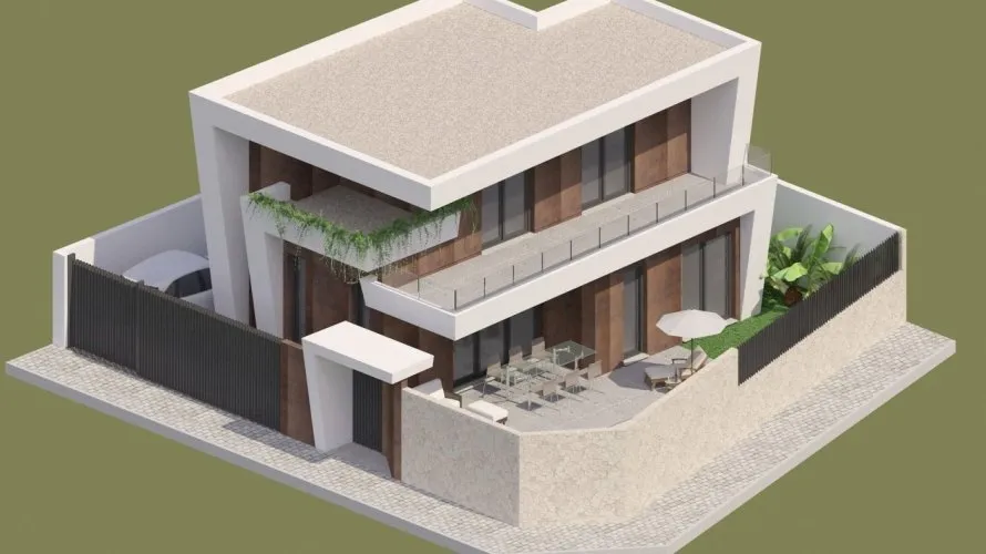 Villa de 3 dormitorios en Benijófar, Spain No. 30864