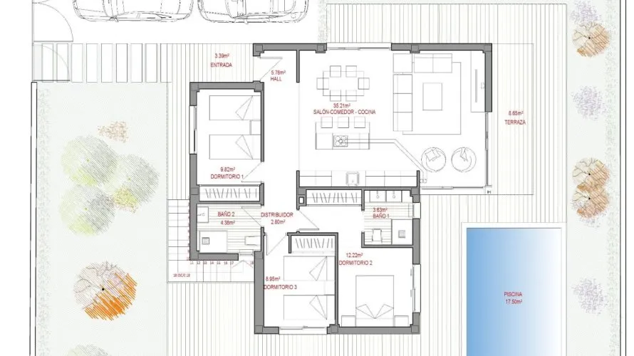 Villa de 3 dormitorios en La Alberca, Spain No. 30813 № 15