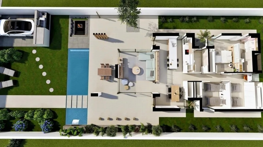 Villa de 3 dormitorios en San Fulgencio, Spain No. 31951 № 1