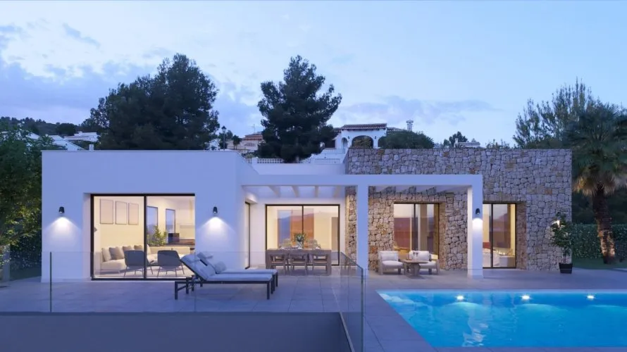 Villa de 3 dormitorios en Pedreguer, España No. 31877 № 1