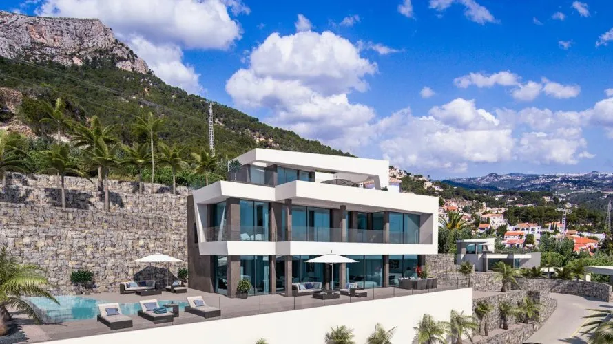 Villa de 4 dormitorios en Calpe, España No. 31823 № 1