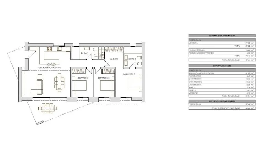 Villa de 3 dormitorios en Calpe, Spain No. 31917 № 4