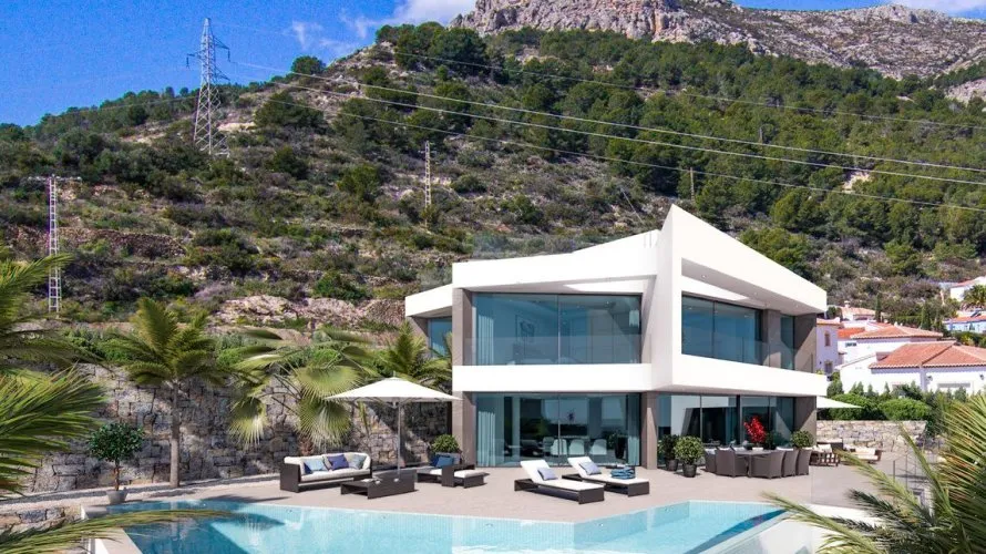 Villa de 4 dormitorios en Calpe, España No. 31823 № 2