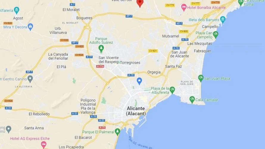 Сasa de 2 dormitorios en Mutxamel, España No. 31954