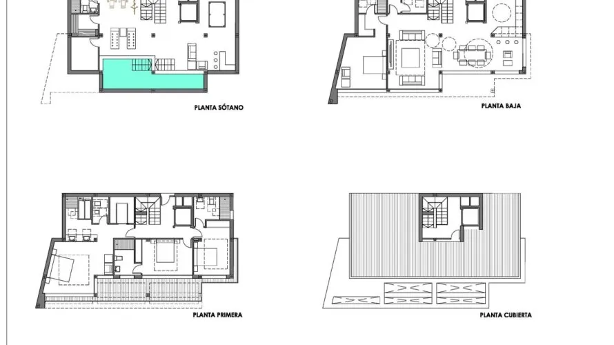 Villa de 4 dormitorios en Calpe, España No. 31823