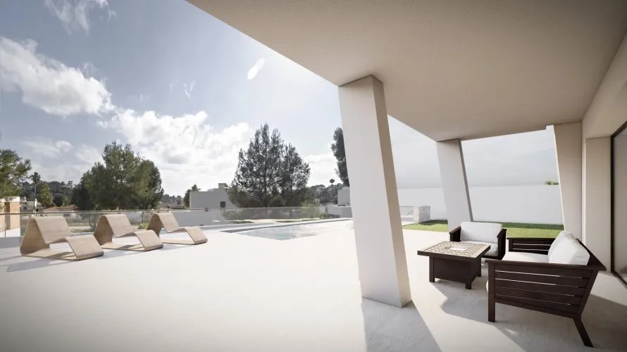 Villa de 4 dormitorios en Moraira, España No. 31916