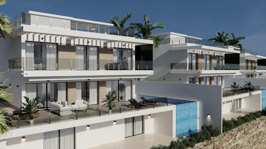 Villa de 4 chambres à Finestrat, Spain No. 30680