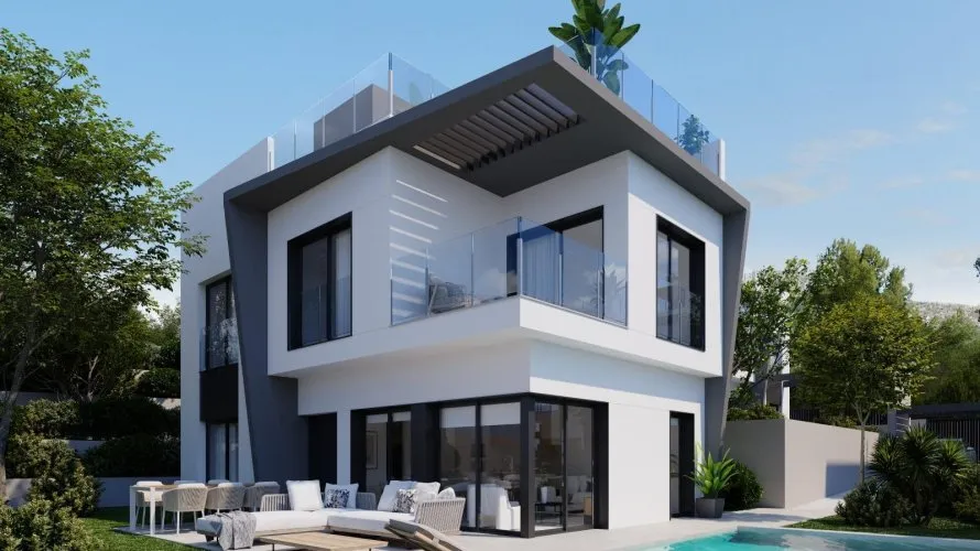 Villa de 4 chambres à Villajoyosa, Spain No. 31020