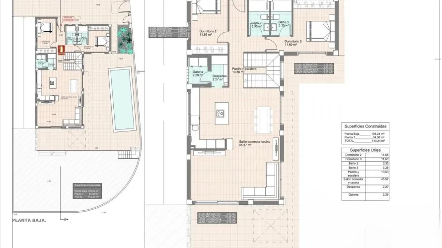 Villa de 3 chambres à San Fulgencio, Spain No. 30693