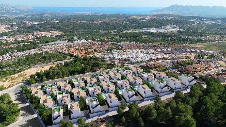 Villa de 3 chambres à Polop, Espagne No. 32064 № 1
