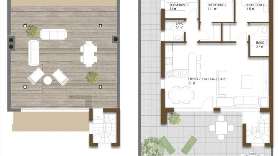 Villa de 3 chambres à Fuente Alamo de Murcia, Espagne No. 32330 № 7