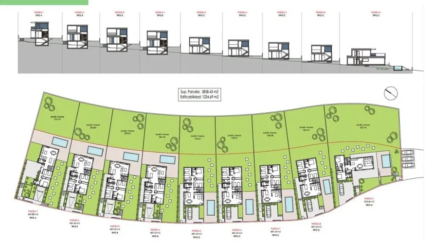 Вилла с 3 спальнями в  Финестрат, Испания №31206