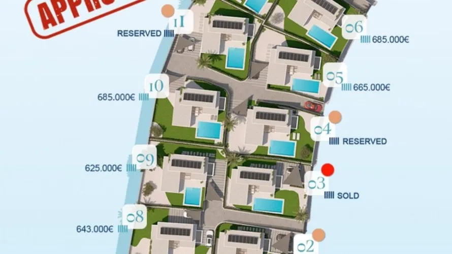 Вилла с 3 спальнями в  Л'Альфас дель Пи, Испания №30458 № 13
