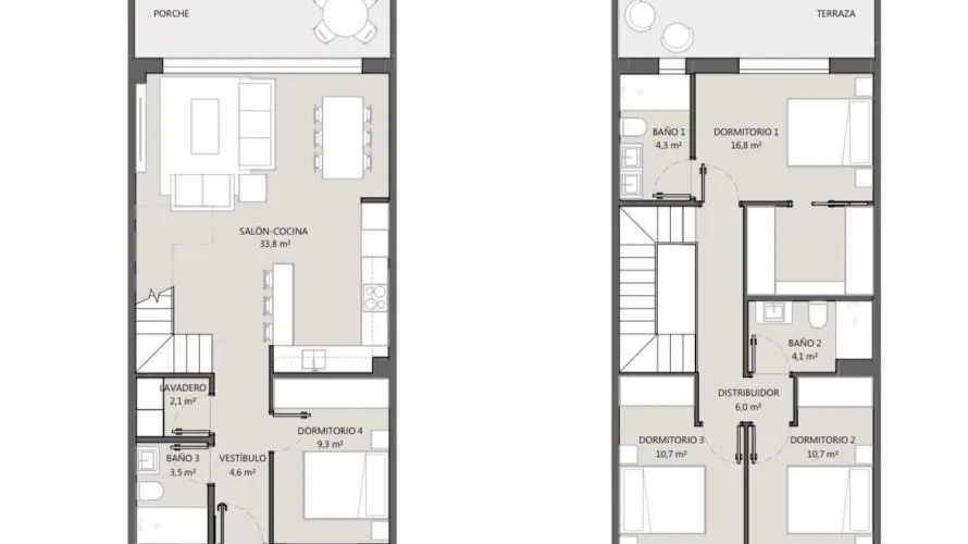 Дом с 2 спальнями в  Сагунто, Испания №30659 № 18