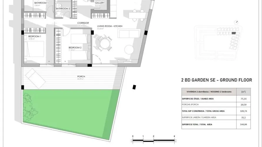 2 bedrooms bungalow for sale , La Veleta, Spain No. 30826 № 8