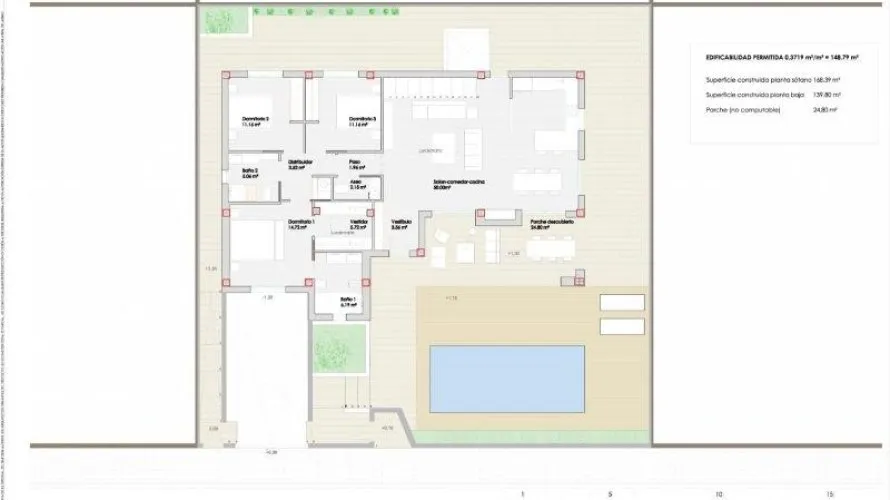 3 bedrooms villa for sale , Los Altos, Spain No. 30804 № 3