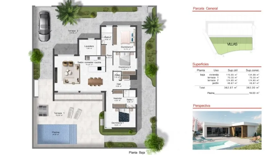 3 bedrooms villa for sale , Banos Y Mendigo, Spain No. 30859 № 4