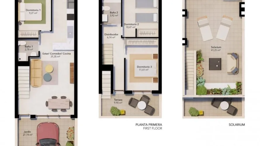 3 bedrooms house for sale , Pilar de la Horadada, Spain No. 31211 № 5