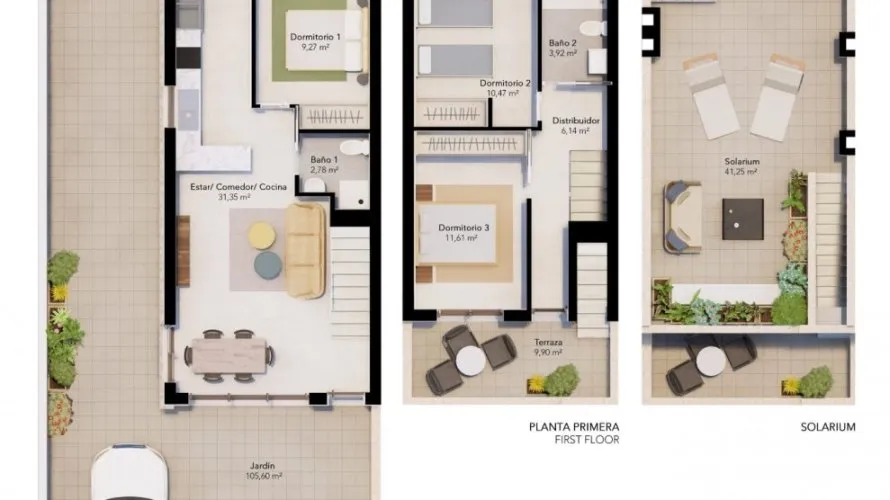 3 bedrooms house for sale , Pilar de la Horadada, Spain No. 31210 № 5