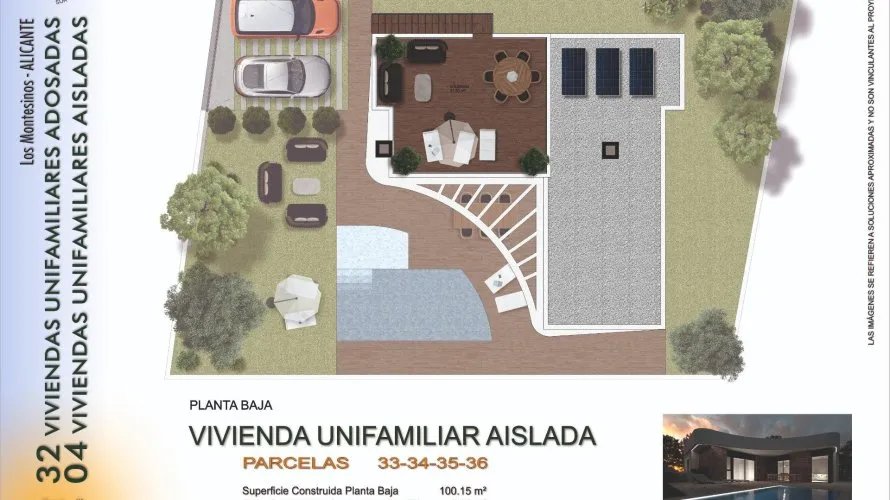 3 bedrooms villa for sale, La Herrada, Spain No. 31982 № 22